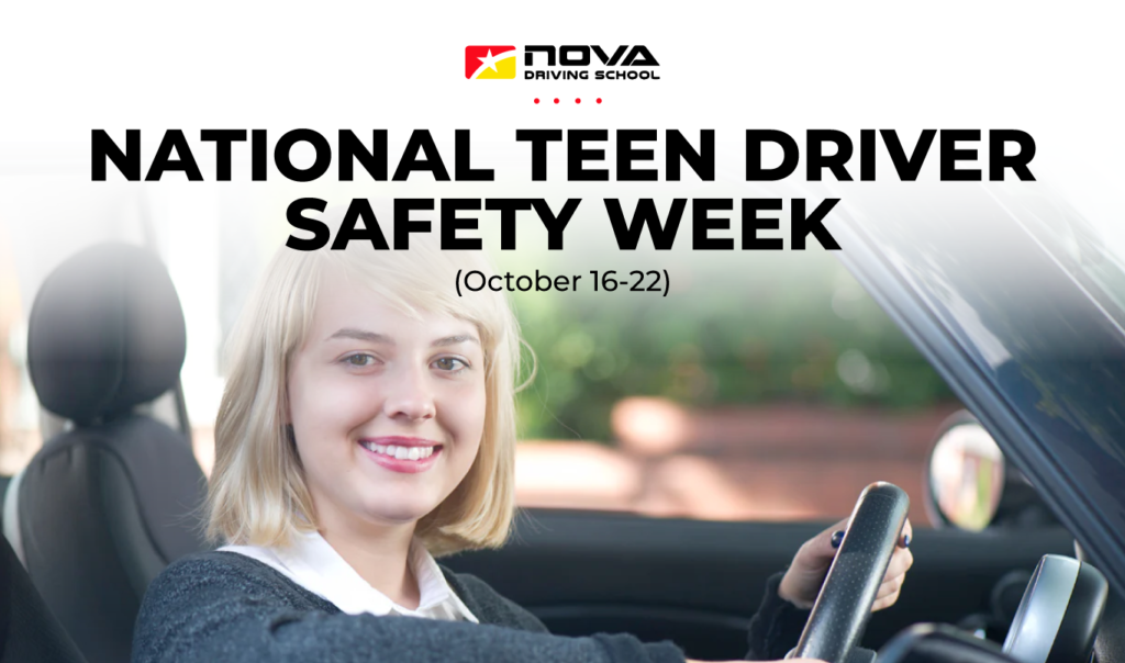 National Teen Driver Safety Week (October 16-22)