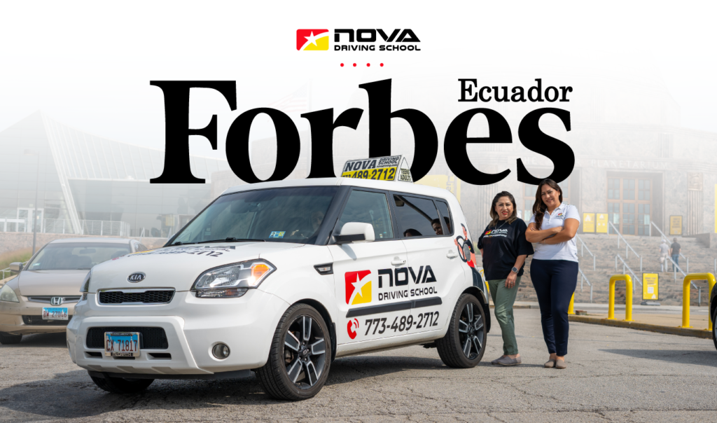 Revolutionizing the road to success: Nova Driving School got featured in Forbes Ecuador!